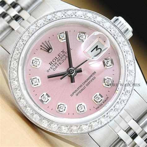 pink rolex women's